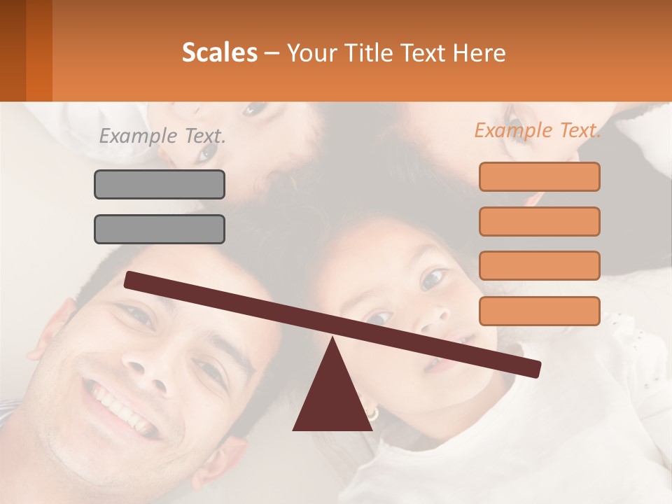 A Group Of People Laying On Top Of Each Other PowerPoint Template