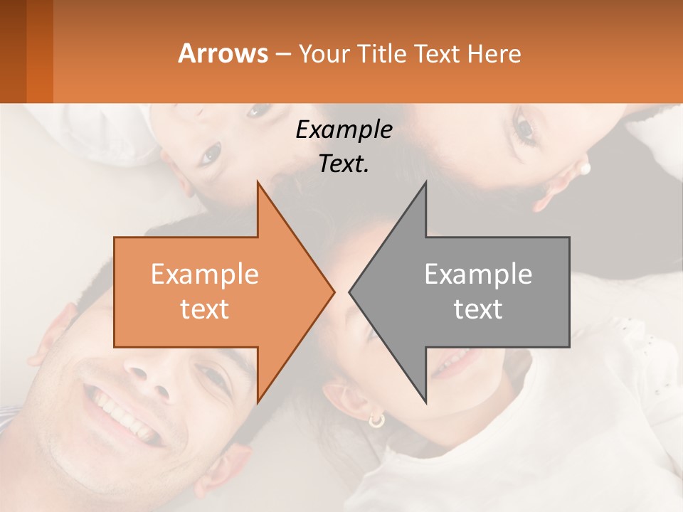 A Group Of People Laying On Top Of Each Other PowerPoint Template