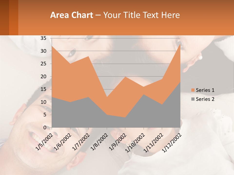 A Group Of People Laying On Top Of Each Other PowerPoint Template