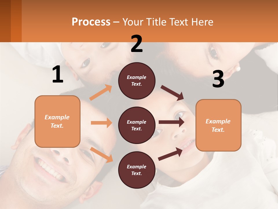 A Group Of People Laying On Top Of Each Other PowerPoint Template