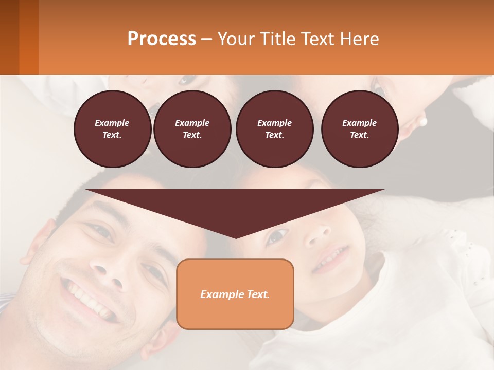 A Group Of People Laying On Top Of Each Other PowerPoint Template