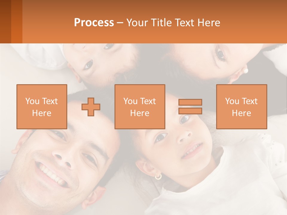 A Group Of People Laying On Top Of Each Other PowerPoint Template