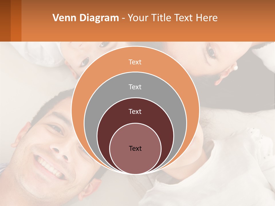 A Group Of People Laying On Top Of Each Other PowerPoint Template