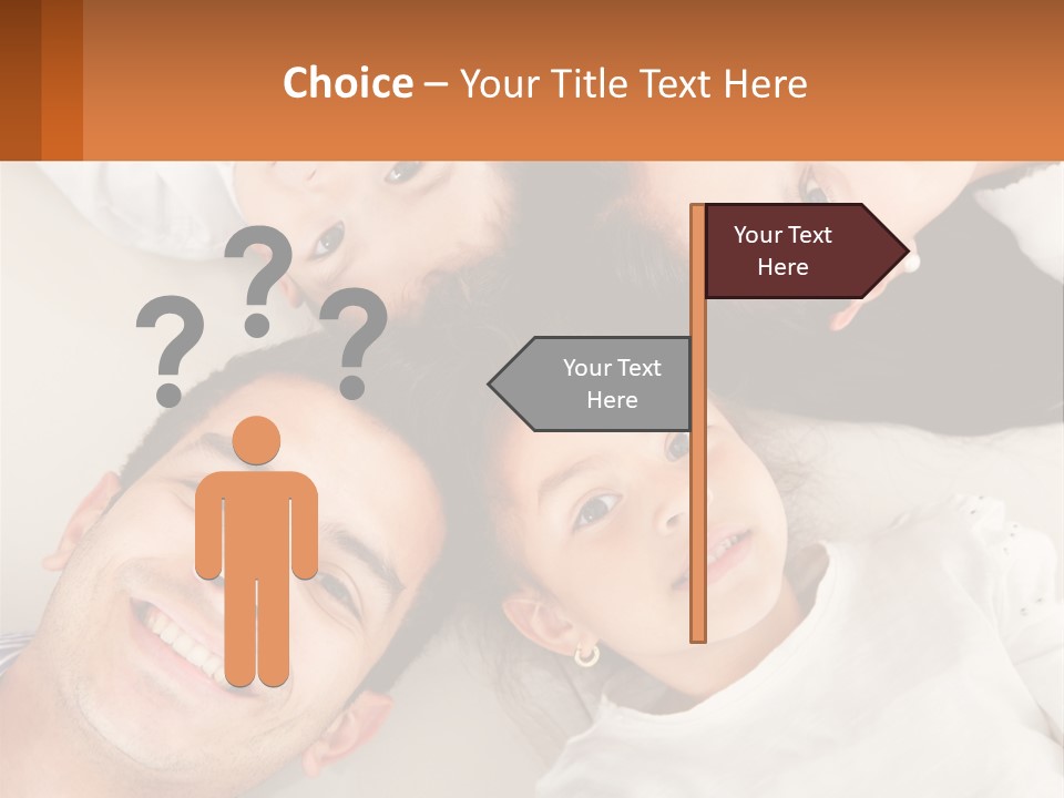 A Group Of People Laying On Top Of Each Other PowerPoint Template
