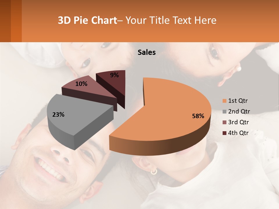 A Group Of People Laying On Top Of Each Other PowerPoint Template
