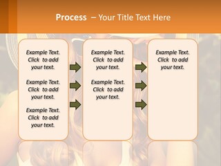 A Beautiful Woman Wearing A Hat And Sunglasses PowerPoint Template