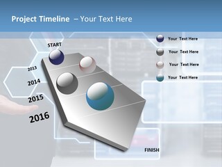 A Man In A Business Suit Holding His Hand Out In Front Of A Server Server PowerPoint Template