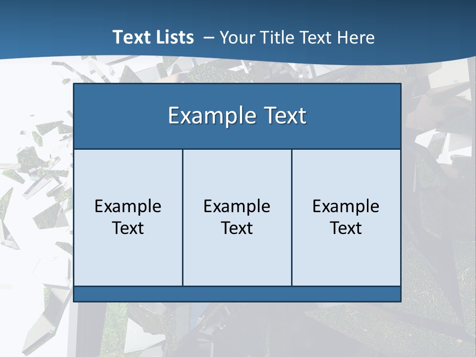 A Soccer Ball Is Breaking Through A Wall PowerPoint Template
