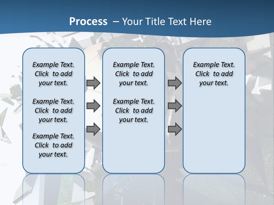 A Soccer Ball Is Breaking Through A Wall PowerPoint Template