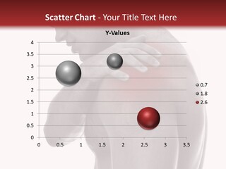 A Man Holding His Shoulder In Pain Powerpoint Presentation PowerPoint Template