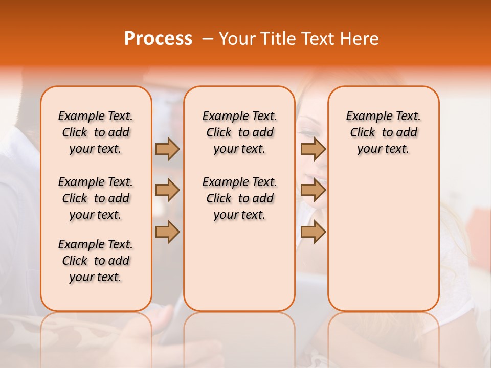 A Man And A Woman Sitting On A Couch Looking At A Remote Control PowerPoint Template