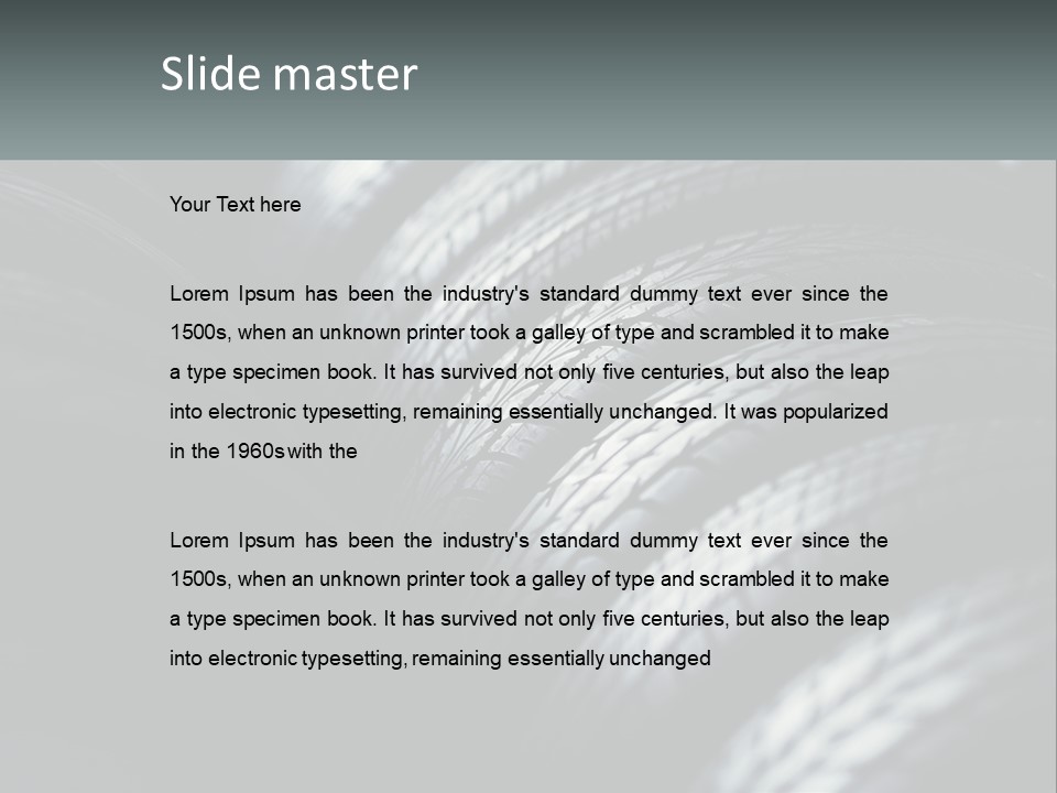 A Bunch Of Tires Stacked Together On Top Of Each Other PowerPoint Template