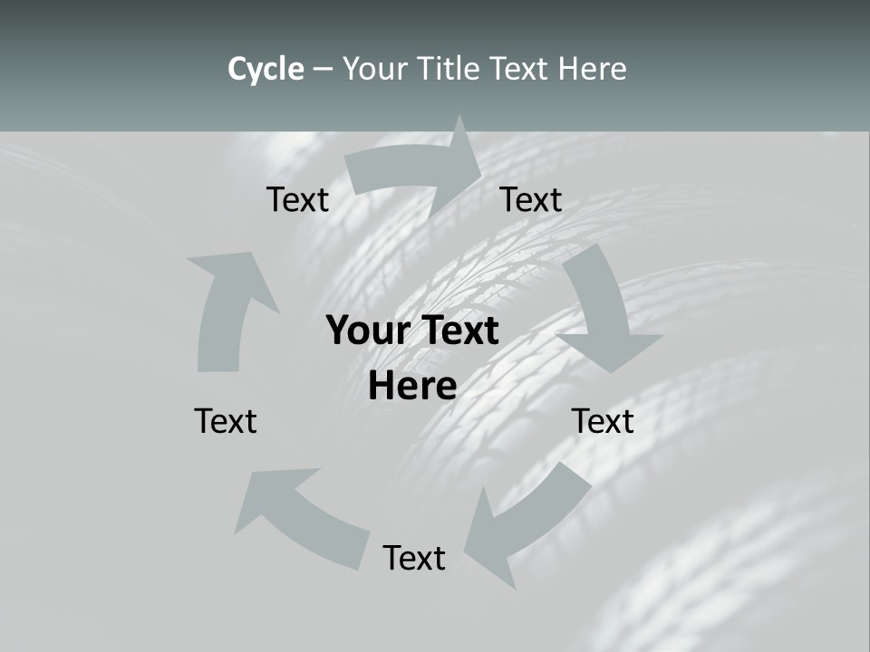 A Bunch Of Tires Stacked Together On Top Of Each Other PowerPoint Template