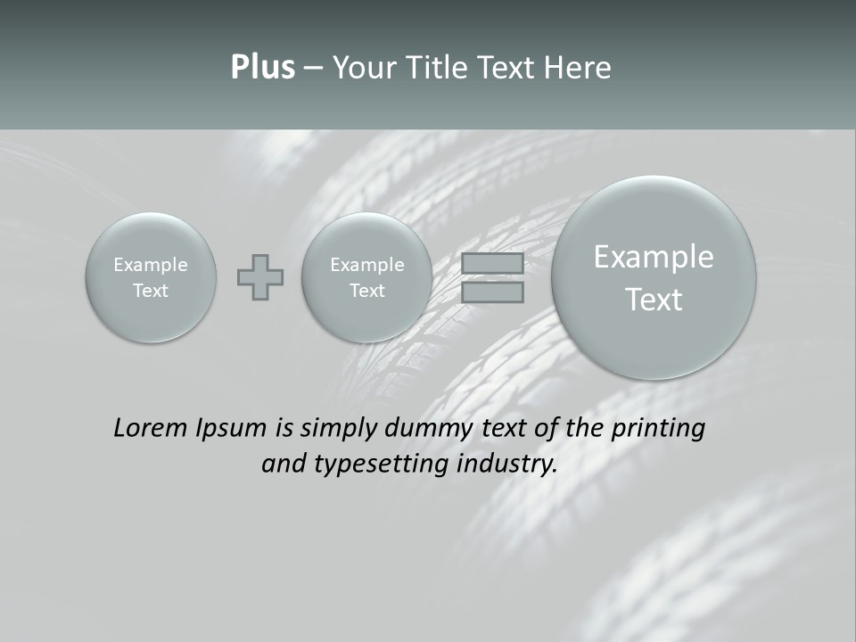 A Bunch Of Tires Stacked Together On Top Of Each Other PowerPoint Template