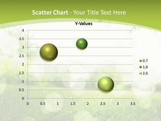 A Green Grass Field With A Tree In The Background PowerPoint Template