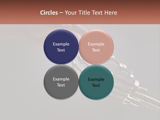 A Hand Reaching Out To A Robotic Hand PowerPoint Template