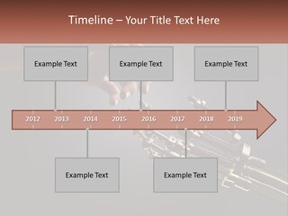 A Hand Reaching Out To A Robotic Hand PowerPoint Template