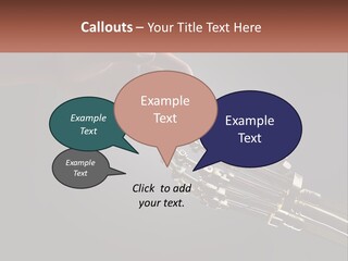 A Hand Reaching Out To A Robotic Hand PowerPoint Template