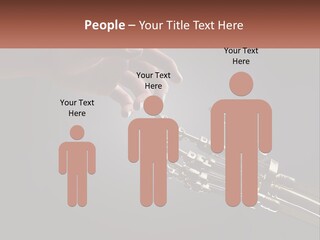 A Hand Reaching Out To A Robotic Hand PowerPoint Template
