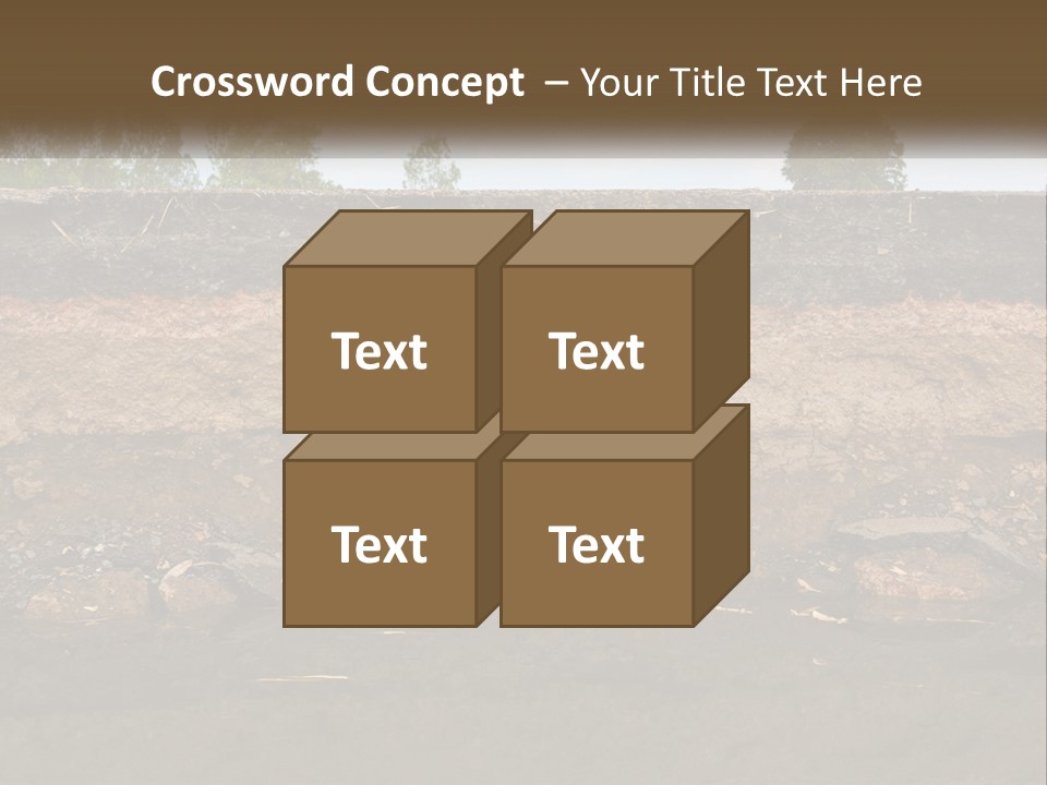 A Water Source With A Tree In The Background PowerPoint Template