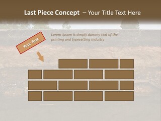 A Water Source With A Tree In The Background PowerPoint Template