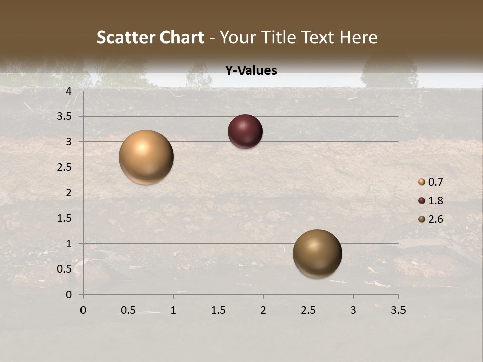 A Water Source With A Tree In The Background PowerPoint Template