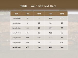 A Water Source With A Tree In The Background PowerPoint Template
