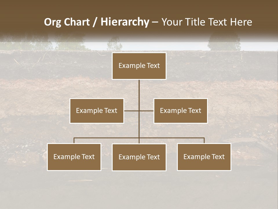 A Water Source With A Tree In The Background PowerPoint Template