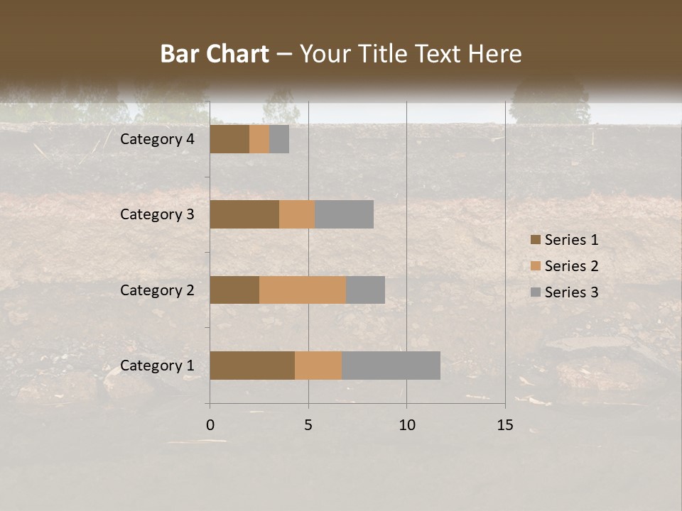 A Water Source With A Tree In The Background PowerPoint Template