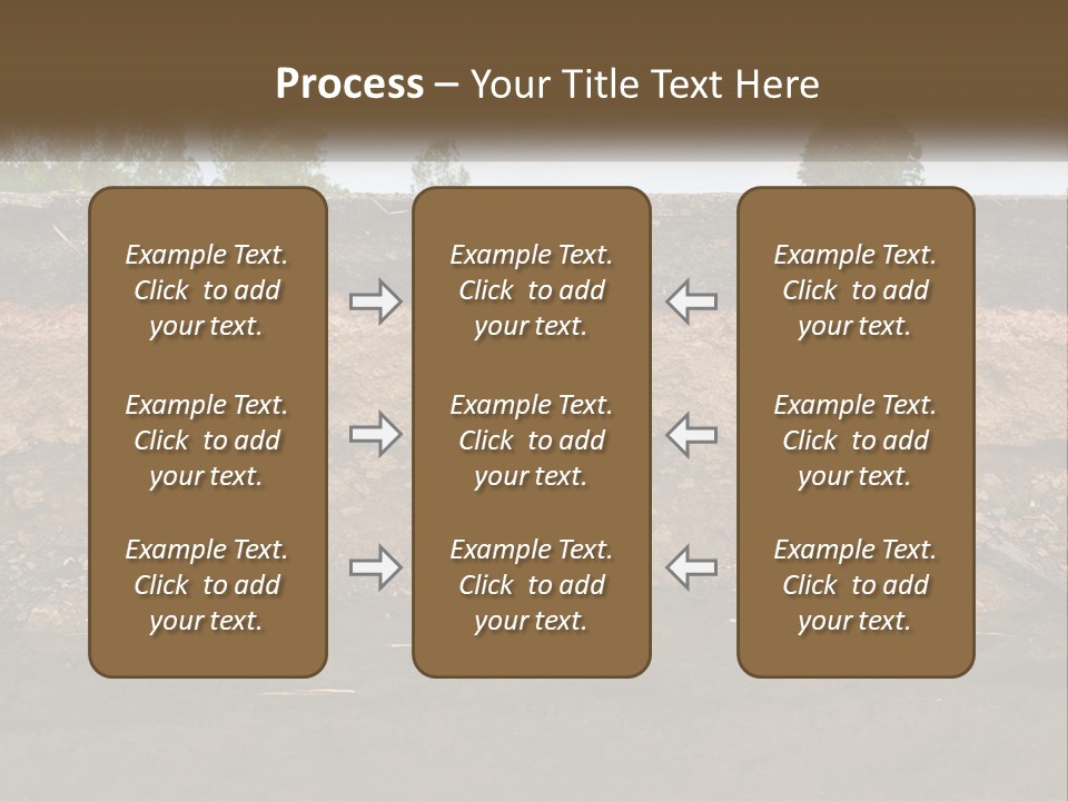 A Water Source With A Tree In The Background PowerPoint Template