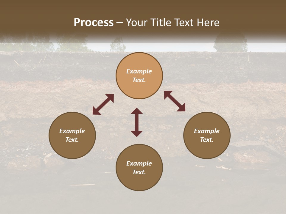 A Water Source With A Tree In The Background PowerPoint Template