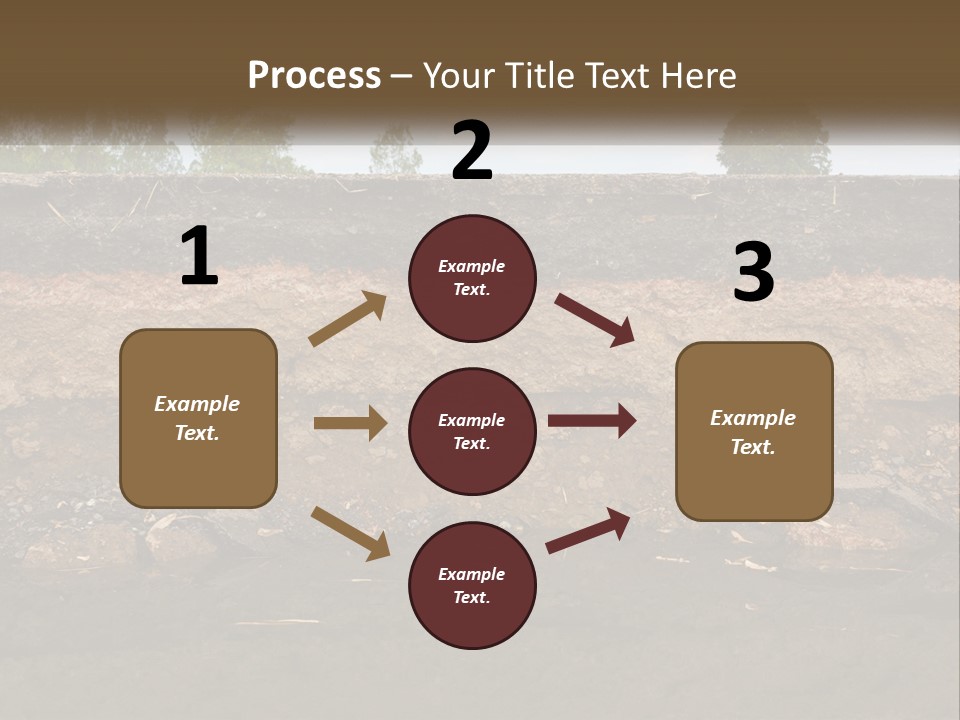 A Water Source With A Tree In The Background PowerPoint Template