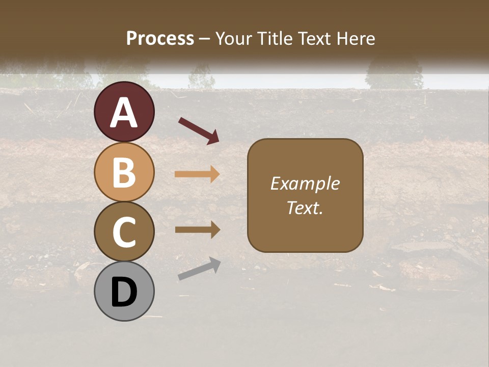 A Water Source With A Tree In The Background PowerPoint Template