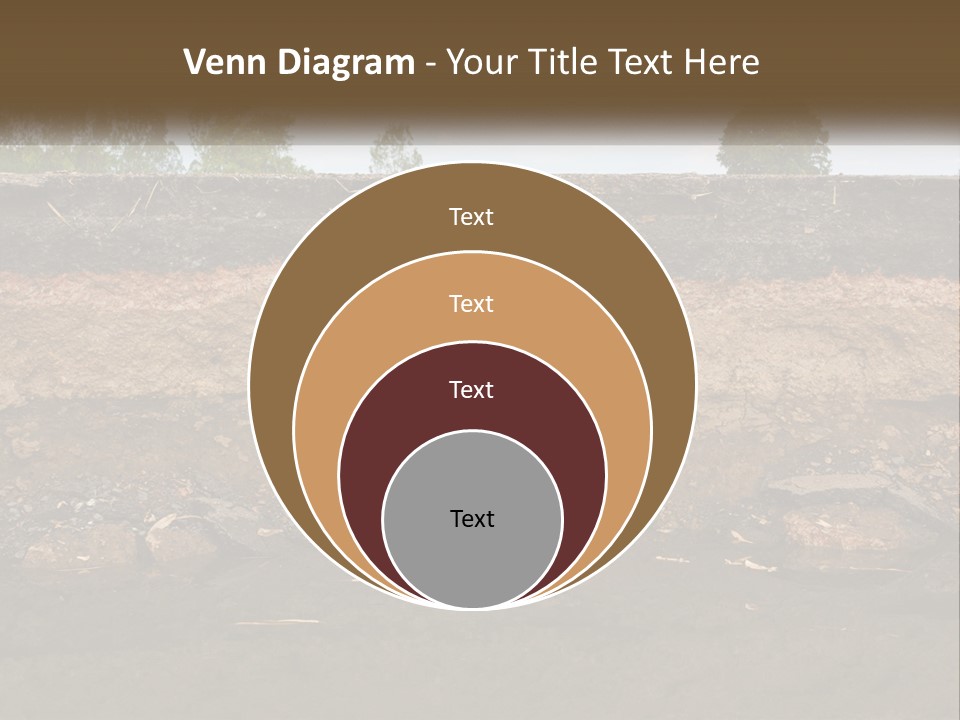 A Water Source With A Tree In The Background PowerPoint Template