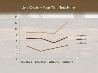 A Water Source With A Tree In The Background PowerPoint Template