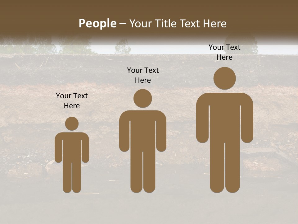 A Water Source With A Tree In The Background PowerPoint Template