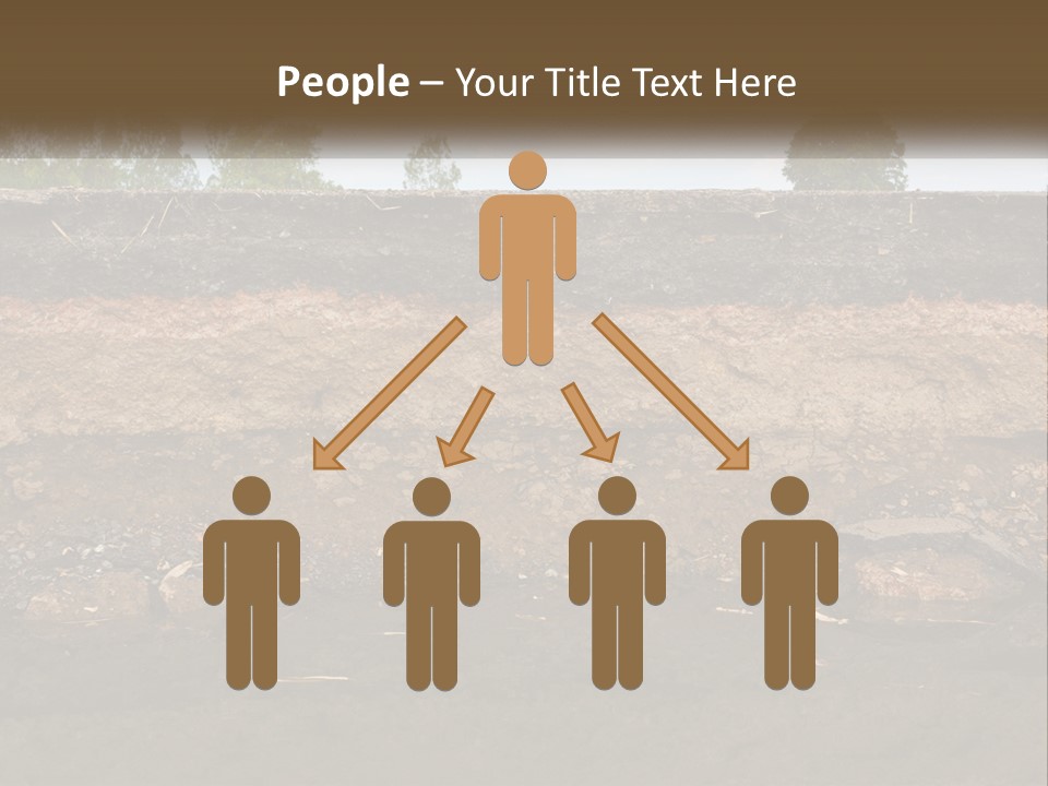 A Water Source With A Tree In The Background PowerPoint Template