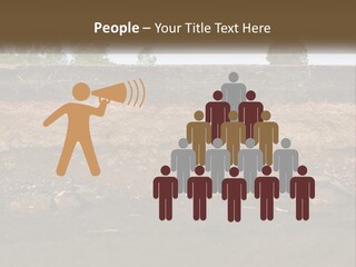 A Water Source With A Tree In The Background PowerPoint Template