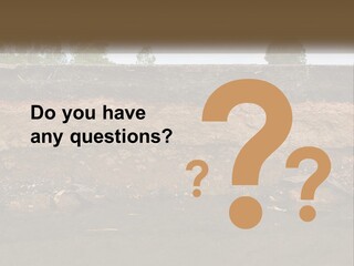 A Water Source With A Tree In The Background PowerPoint Template