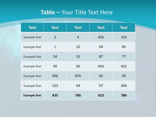 A Blue And Purple Background With Stars In The Sky PowerPoint Template