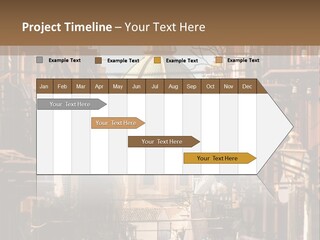 A City Street With Buildings And A Dome On Top PowerPoint Template