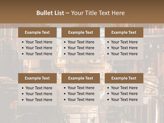 A City Street With Buildings And A Dome On Top PowerPoint Template