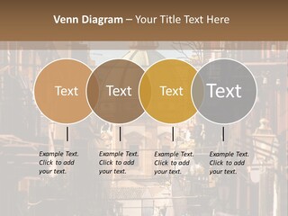 A City Street With Buildings And A Dome On Top PowerPoint Template