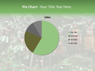A Group Of Native People Standing In Front Of A Cave PowerPoint Template