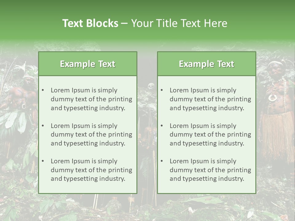 A Group Of Native People Standing In Front Of A Cave PowerPoint Template