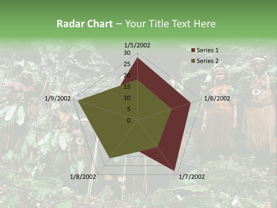 A Group Of Native People Standing In Front Of A Cave PowerPoint Template