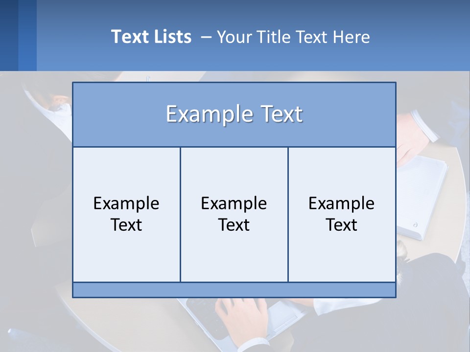 A Group Of People Sitting Around A Table Working On A Laptop PowerPoint Template