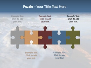 A Rocky Beach With Waves Crashing On It PowerPoint Template