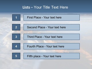 A Rocky Beach With Waves Crashing On It PowerPoint Template