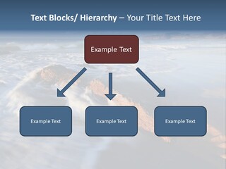 A Rocky Beach With Waves Crashing On It PowerPoint Template